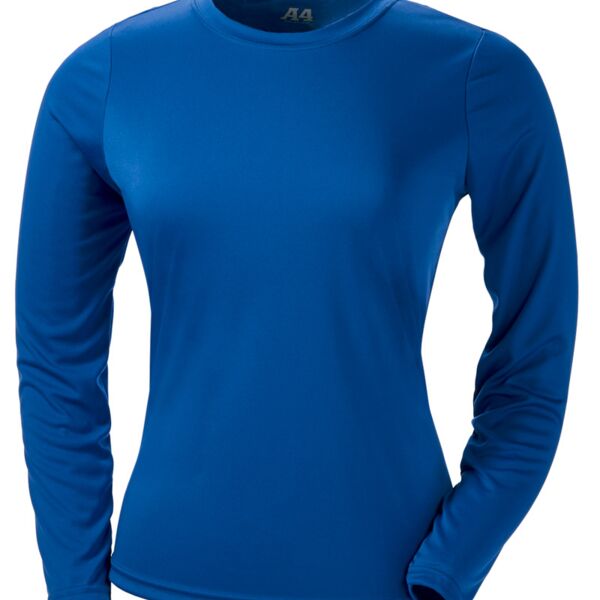 Ladies' Cooling Performance Long-Sleeve Tee Thumbnail
