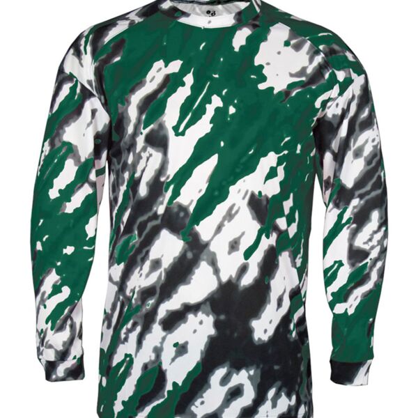 Adult Tie Dri Sublimated Long Sleeve Tee Thumbnail