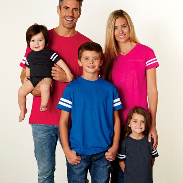 Infant Fine Jersey Football Bodysuit Thumbnail