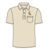 UltraClub Adult Classic Piqué Polo with Pocket Thumbnail