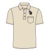 UltraClub Adult Classic Piqué Polo with Pocket Thumbnail