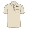 UltraClub Adult Classic Piqué Polo with Pocket Thumbnail