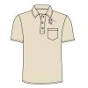UltraClub Adult Classic Piqué Polo with Pocket Thumbnail