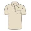 UltraClub Adult Classic Piqué Polo with Pocket Thumbnail