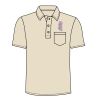 UltraClub Adult Classic Piqué Polo with Pocket Thumbnail