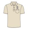 UltraClub Adult Classic Piqué Polo with Pocket Thumbnail