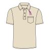 UltraClub Adult Classic Piqué Polo with Pocket Thumbnail