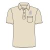 UltraClub Adult Classic Piqué Polo with Pocket Thumbnail