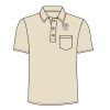 UltraClub Adult Classic Piqué Polo with Pocket Thumbnail